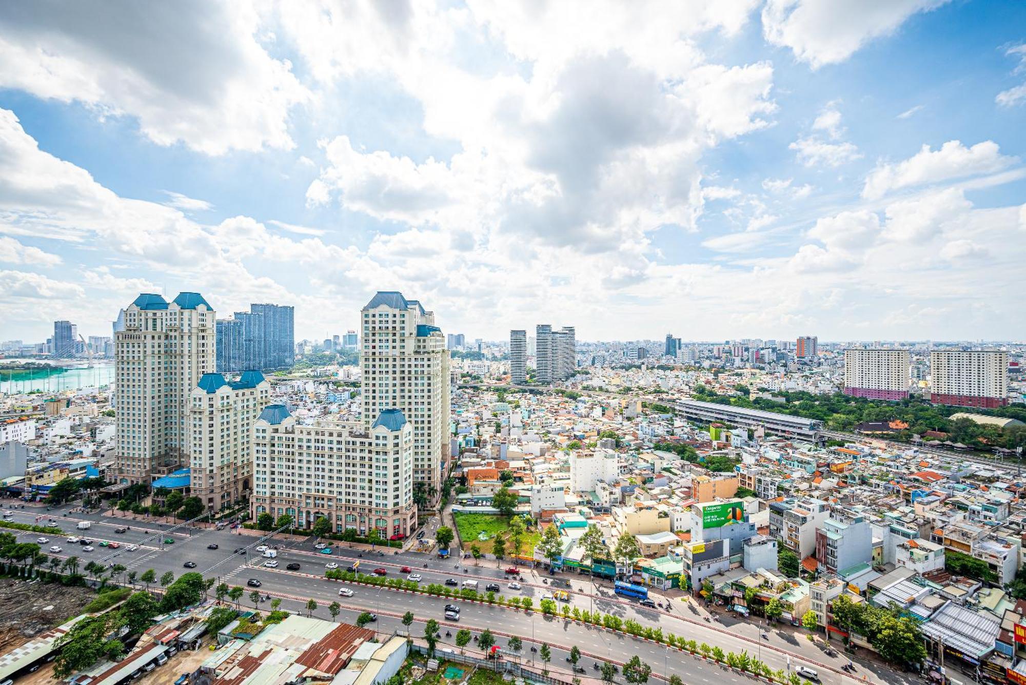 Sky Park Apartment - Vinhomes Central Park Ho Şi Min Dış mekan fotoğraf