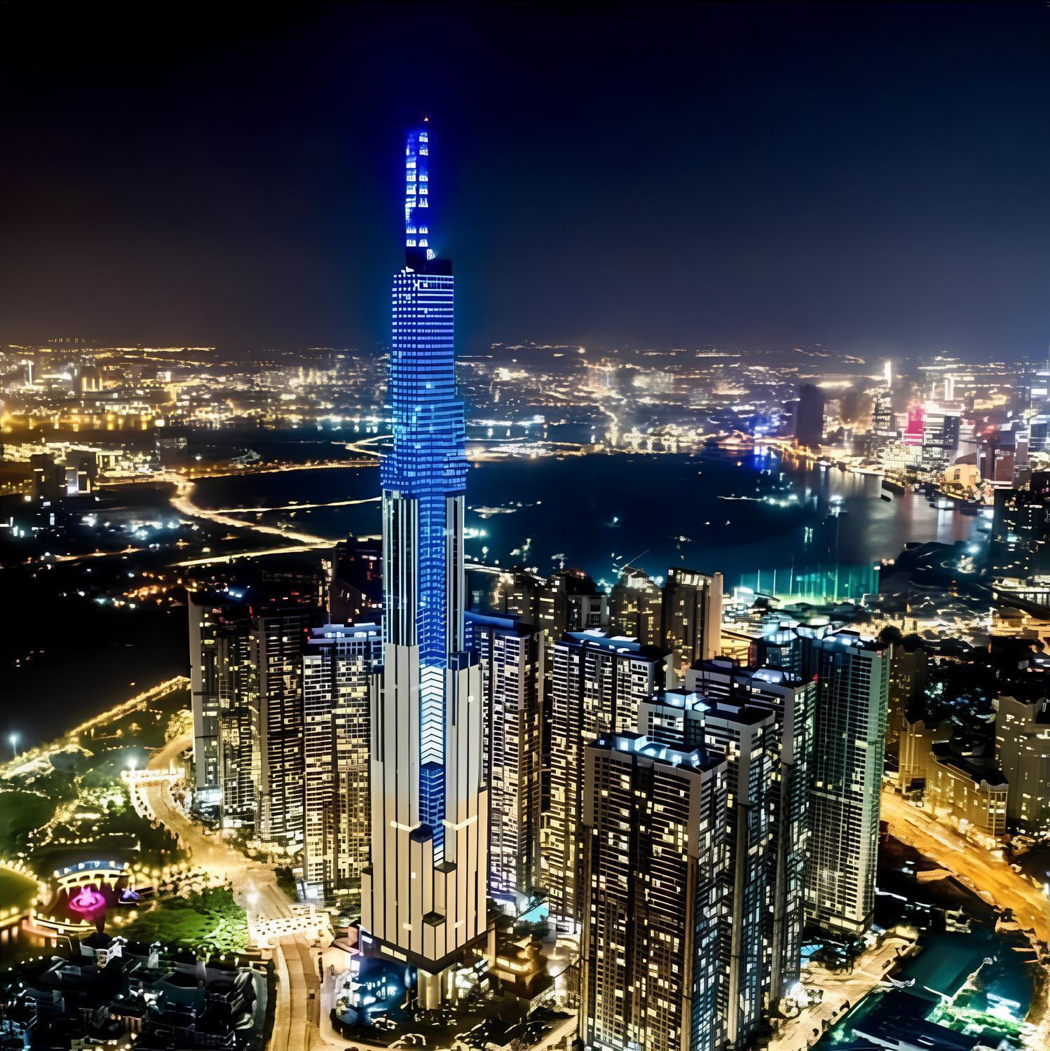 Sky Park Apartment - Vinhomes Central Park Ho Şi Min Dış mekan fotoğraf