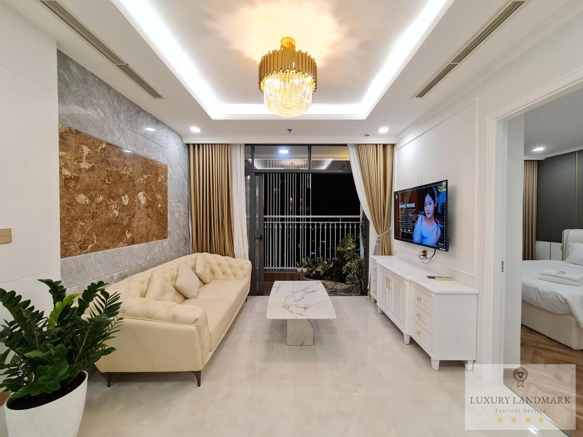Sky Park Apartment - Vinhomes Central Park Ho Şi Min Dış mekan fotoğraf