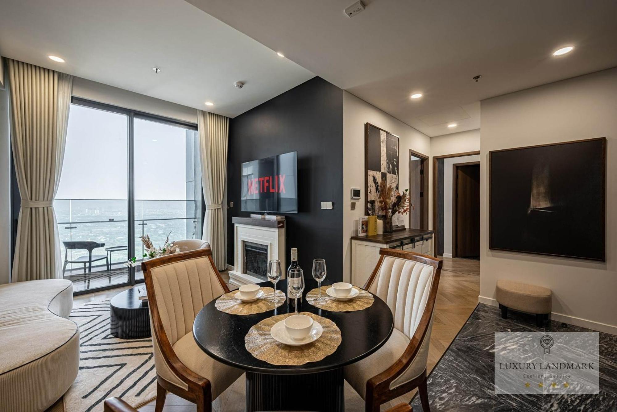 Sky Park Apartment - Vinhomes Central Park Ho Şi Min Dış mekan fotoğraf